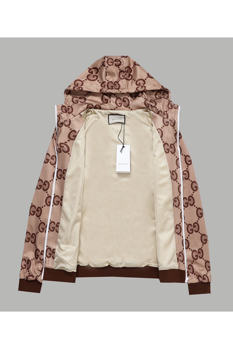 Gucci, Women's Jacket, Brown