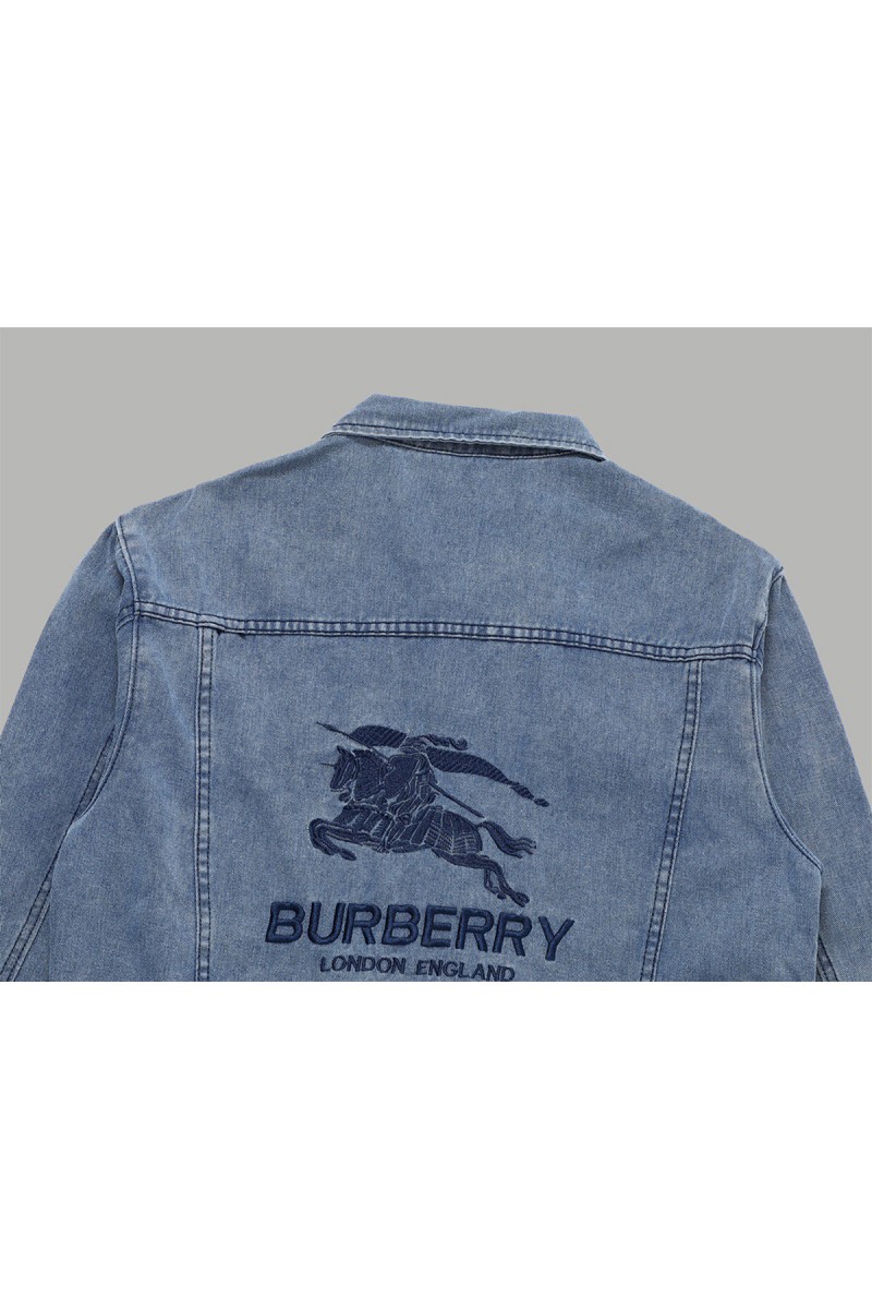 Burberry, Women's Denim Jacket, Blue
