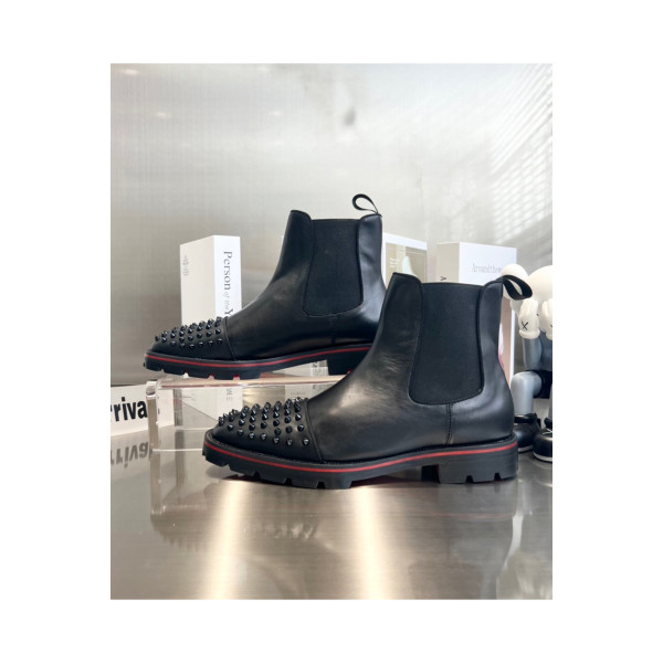 Christian Louboutin, Men's Boot, Black