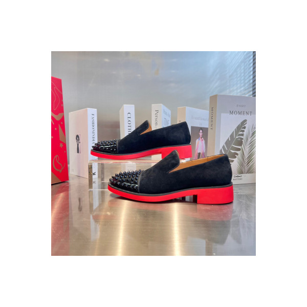 Christian Louboutin, Men's Loafer, Black