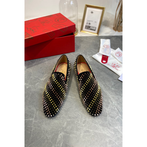Christian Louboutin, Men's Loafer, Black