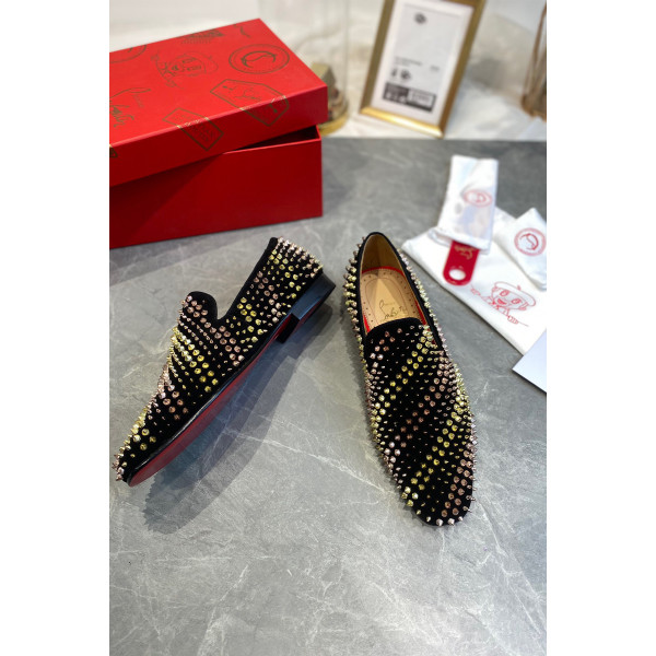 Christian Louboutin, Men's Loafer, Black