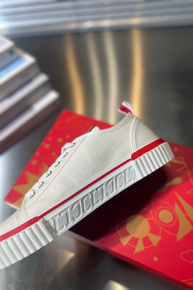 Christian Louboutin, Men's Sneaker, White