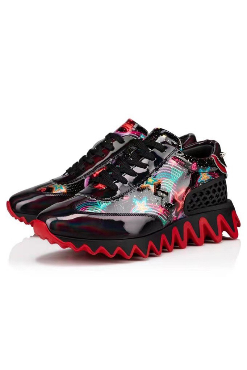 Christian Louboutin, Loubishark, Men's Sneaker, Black