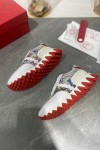 Christian Louboutin, Loubishark, Men's Sneaker, White