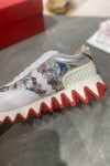 Christian Louboutin, Loubishark, Men's Sneaker, White