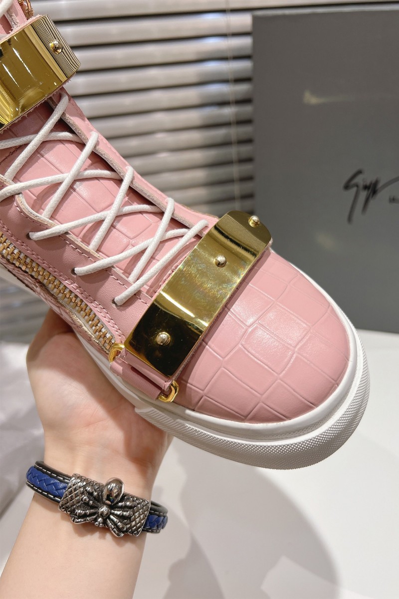 Giuseppe Zanotti, Men's Sneaker, Pink