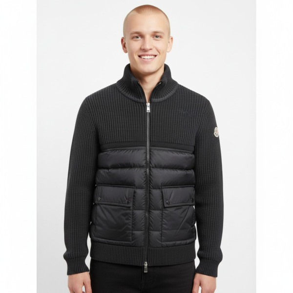 Moncler, Men's Jacket, Black