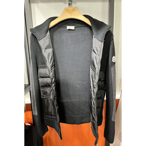 Moncler, Men's Jacket, Black