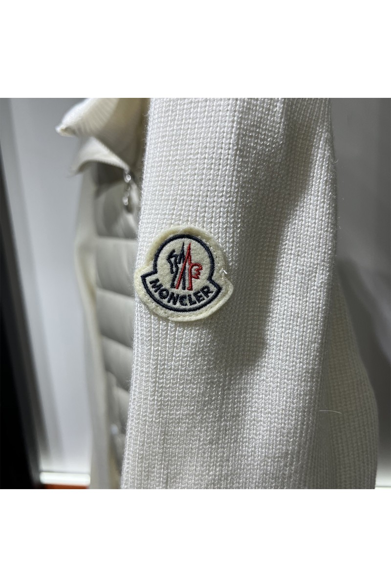 Moncler, Men's Jacket, White