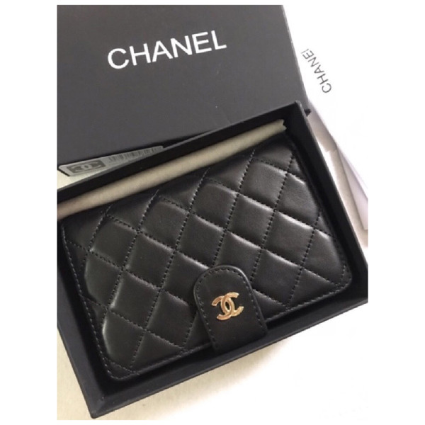 Chanel, Women's Wallet, Black