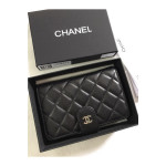 Chanel, Women's Wallet, Black