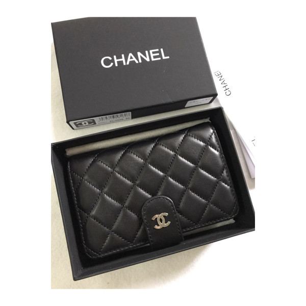 Chanel, Women's Wallet, Black