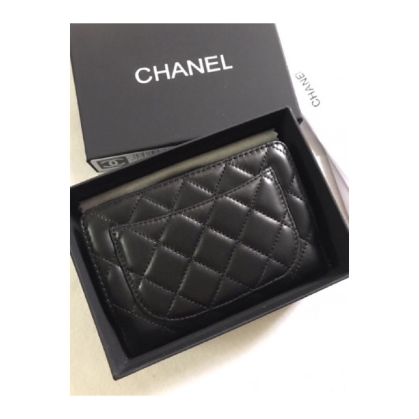 Chanel, Women's Wallet, Black