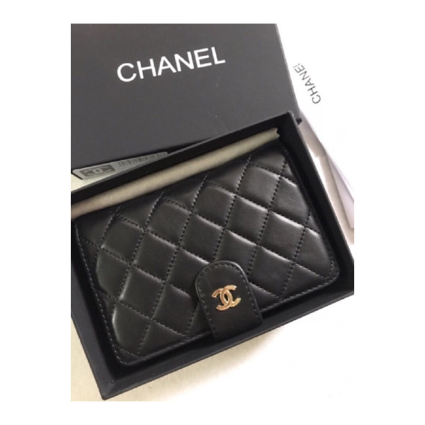 Chanel, Women's Wallet, Black