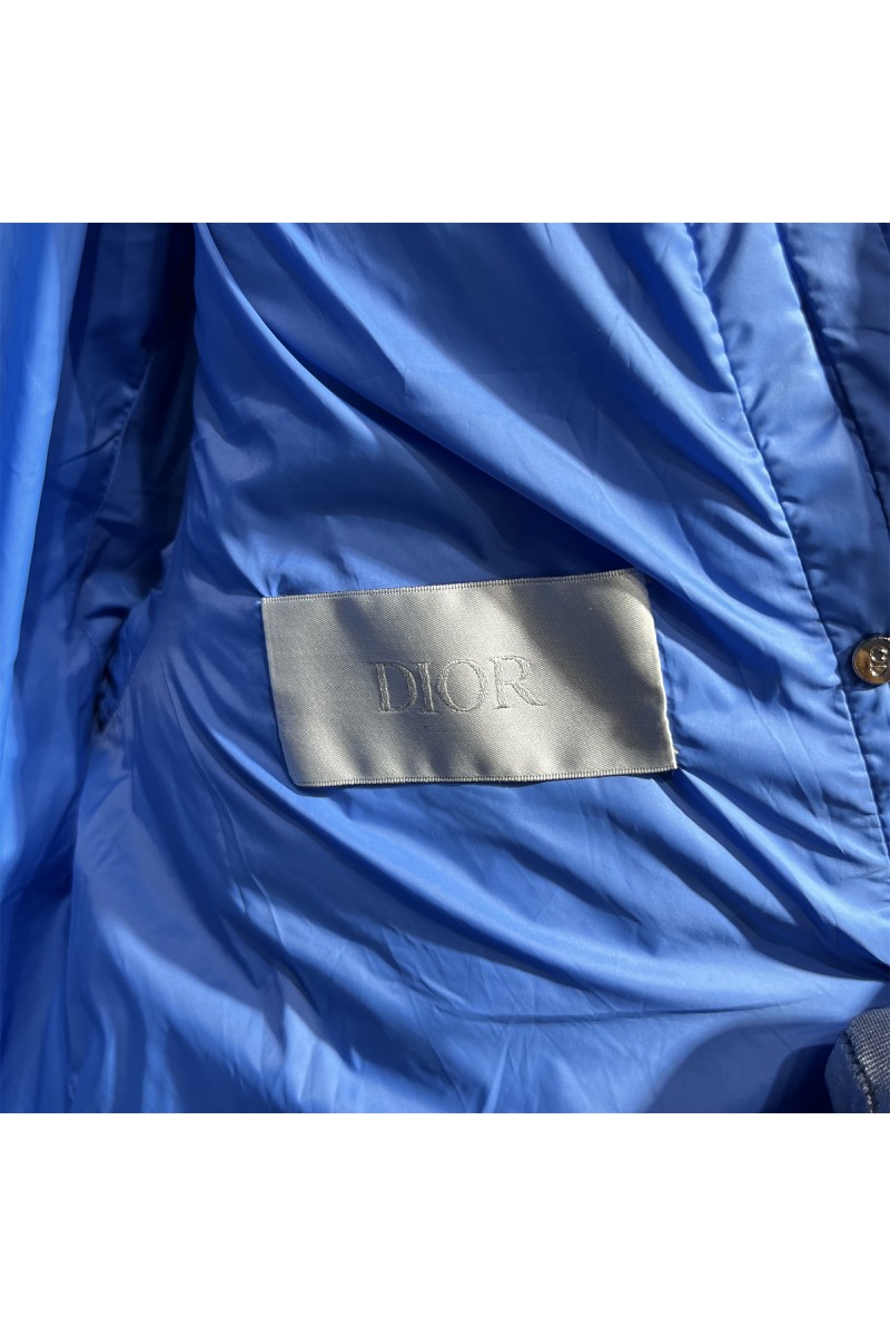 Christian Dior, Oblique, Men's Jacket, Blue