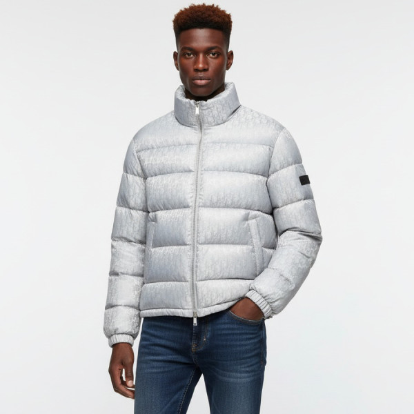 Christian Dior, Oblique, Men's Jacket, Pearl Grey