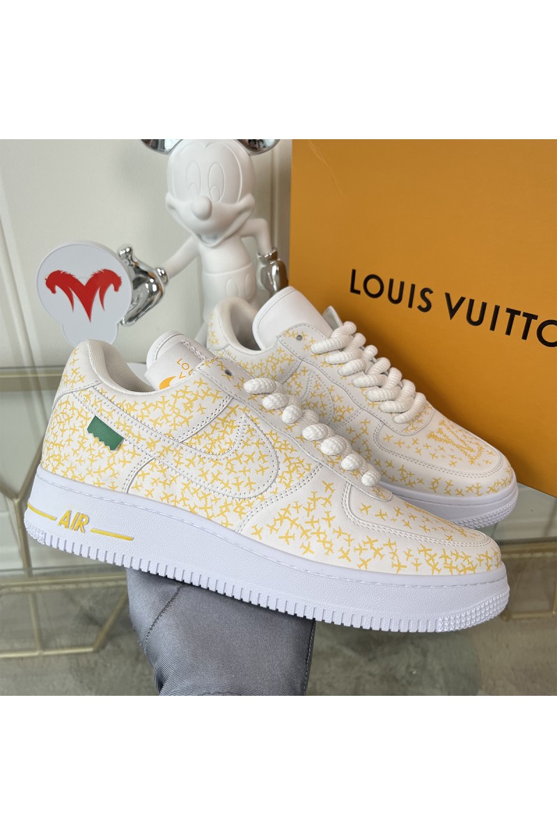 Louis Vuitton x Nike, Men's Sneaker, White