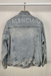 Balenciaga, Men's Denim Jacket, Grey