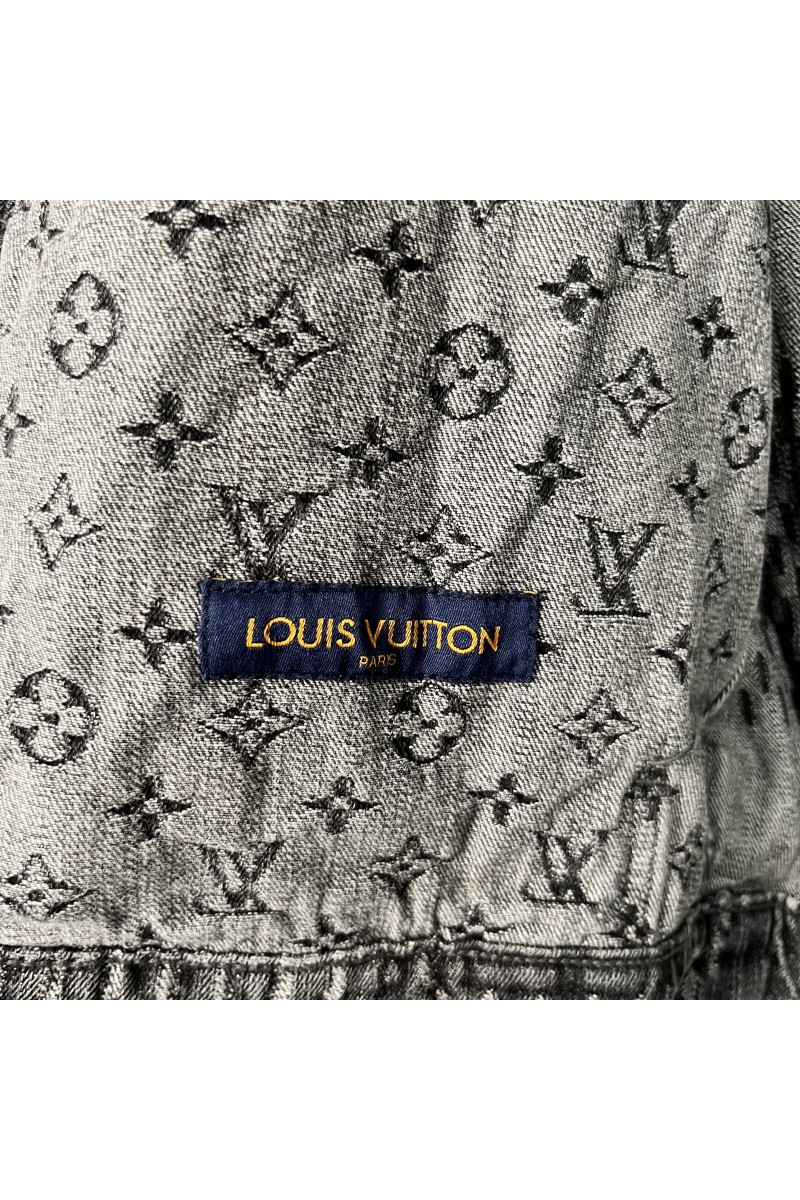 Louis Vuitton, Men's Denim Jacket, Grey