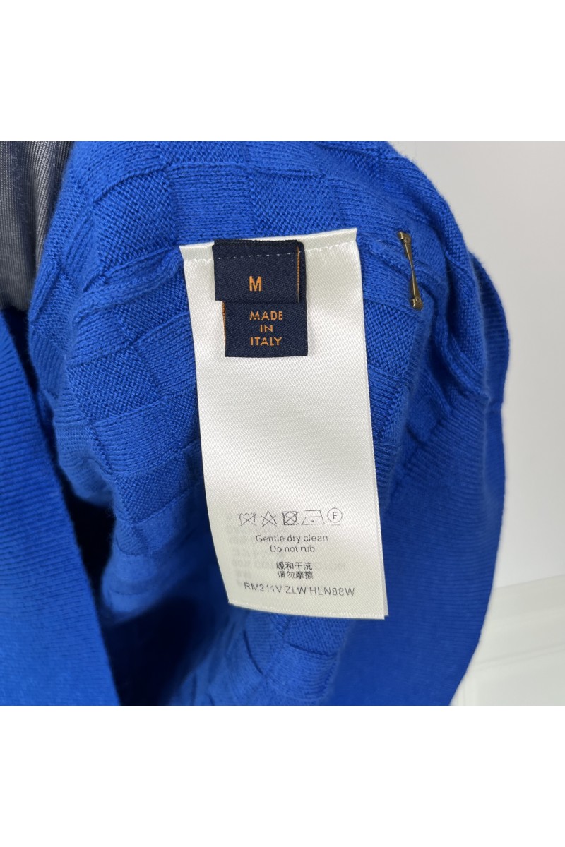 Louis Vuitton, Men's Pullover, Blue