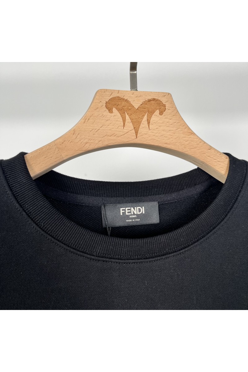 Fendi, Women's Pullover, Black