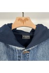 Balenciaga, Women's Denim Jacket, Blue