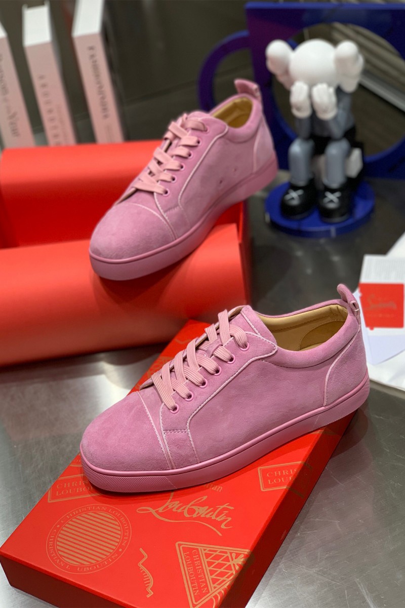 Christian Louboutin, Men's Sneaker, Pink