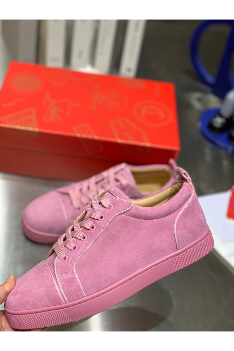 Christian Louboutin, Men's Sneaker, Pink