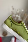 Christian Louboutin, Men's Sneaker, Green