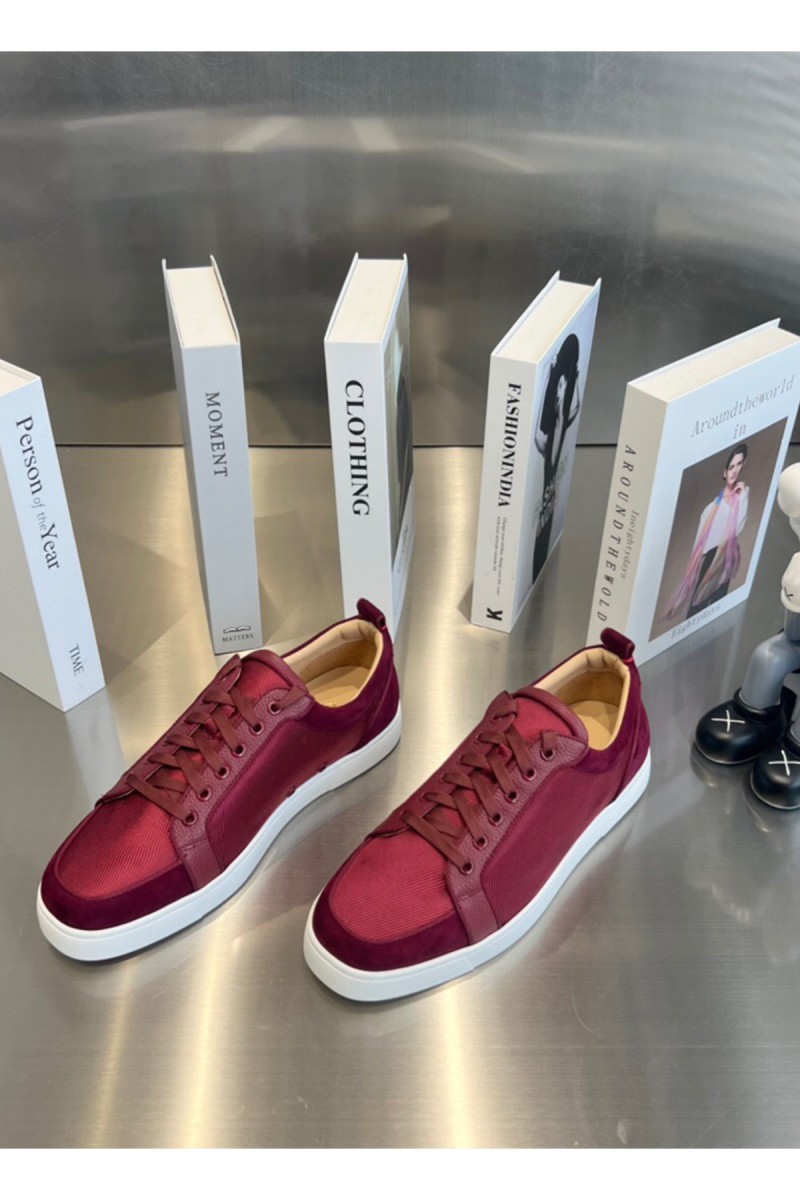 Christian Louboutin, Men's Sneaker, Red
