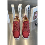 Christian Louboutin, Men's Sneaker, Red