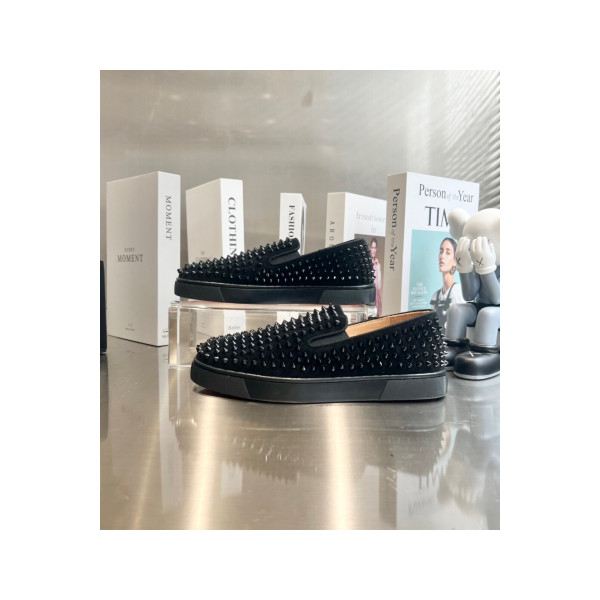 Christian Louboutin, Men's Loafer, Black