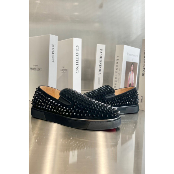Christian Louboutin, Men's Loafer, Black