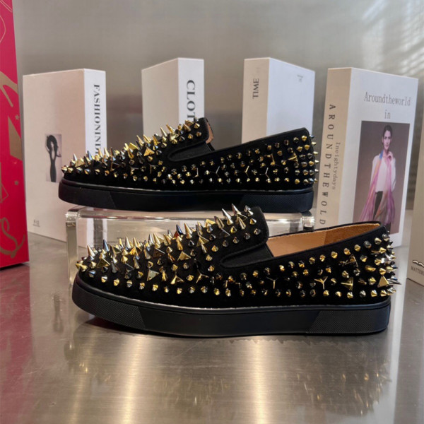 Christian Louboutin, Men's Loafer, Black