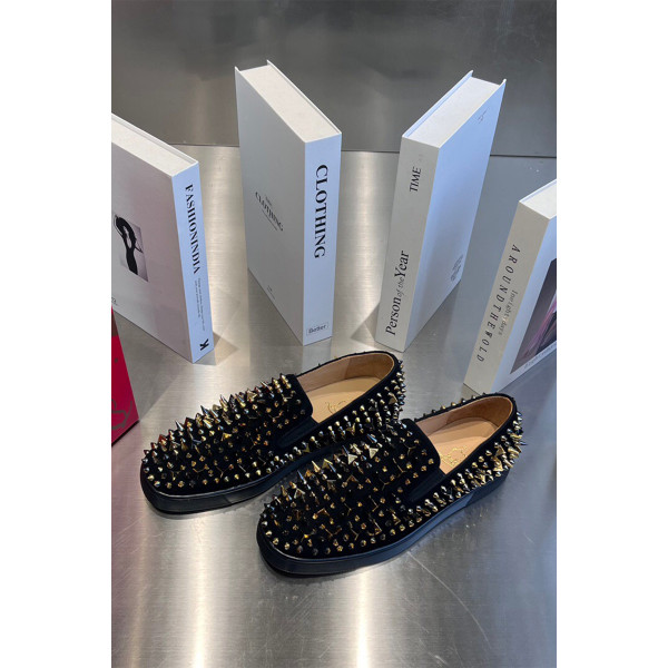 Christian Louboutin, Men's Loafer, Black