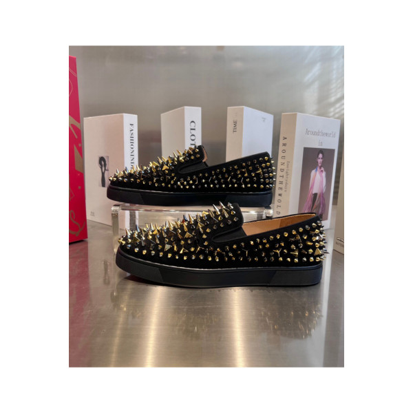 Christian Louboutin, Men's Loafer, Black