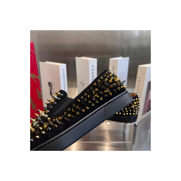 Christian Louboutin, Men's Loafer, Black