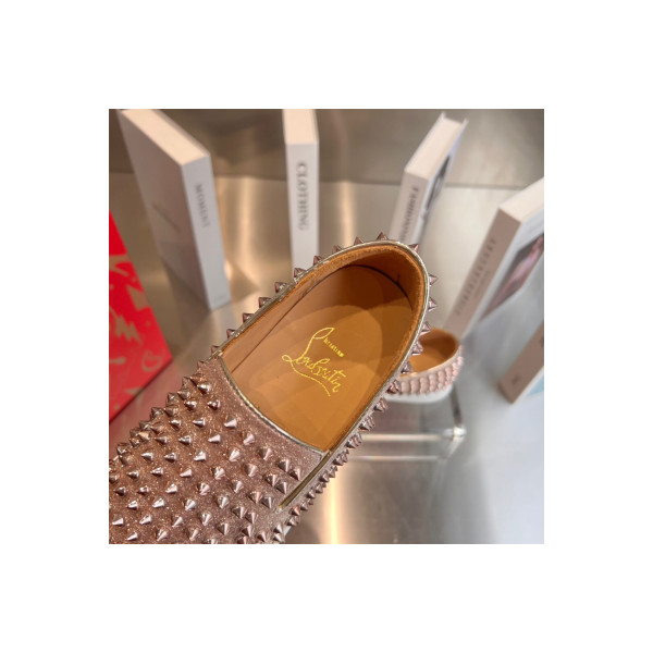 Christian Louboutin, Men's Loafer, Pink