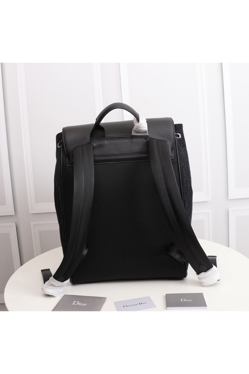 Christian Dior, Unisex Backpack, Black