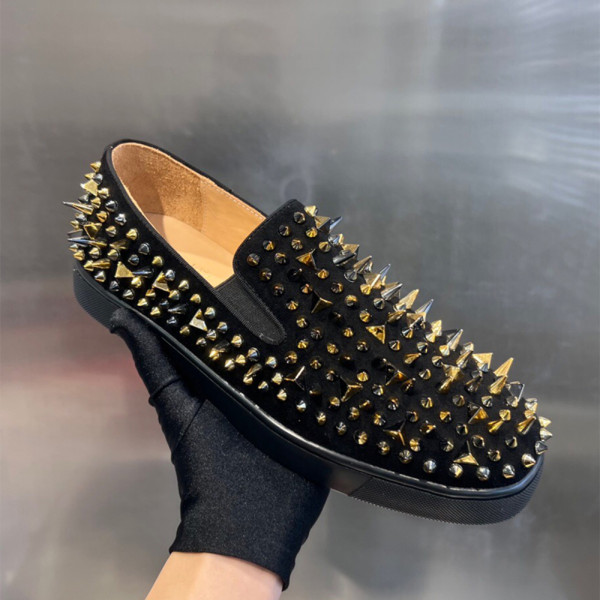 Christian Louboutin, Women's Loafer, Black