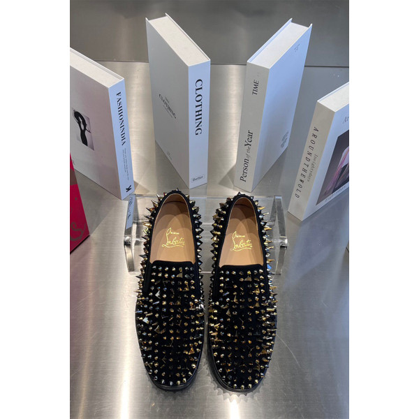Christian Louboutin, Women's Loafer, Black
