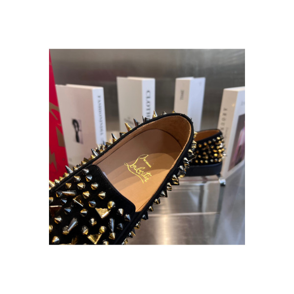 Christian Louboutin, Women's Loafer, Black