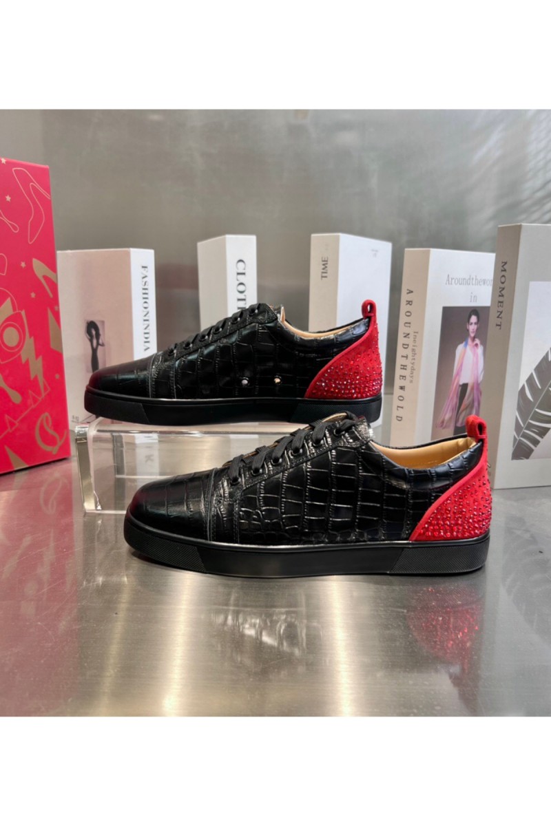 Christian Louboutin, Women's Sneaker, Black