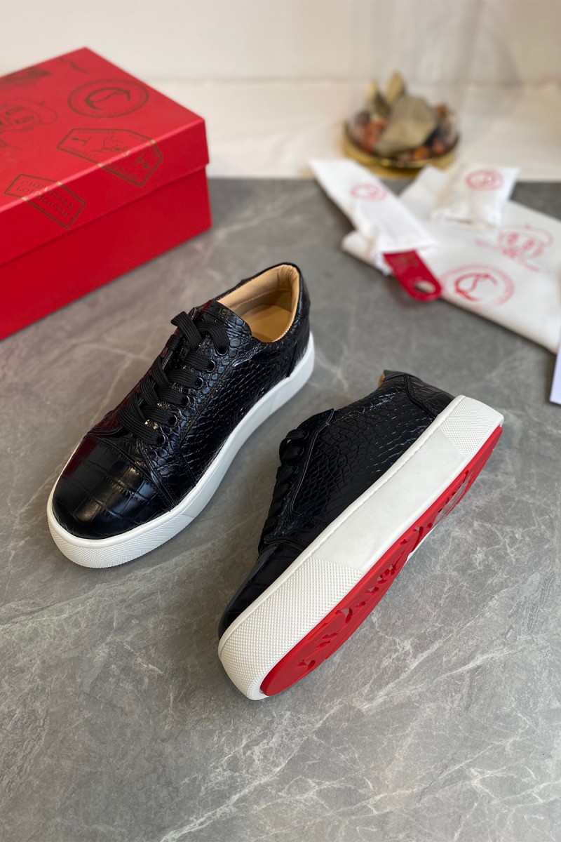 Christian Louboutin, Women's Sneaker, Black