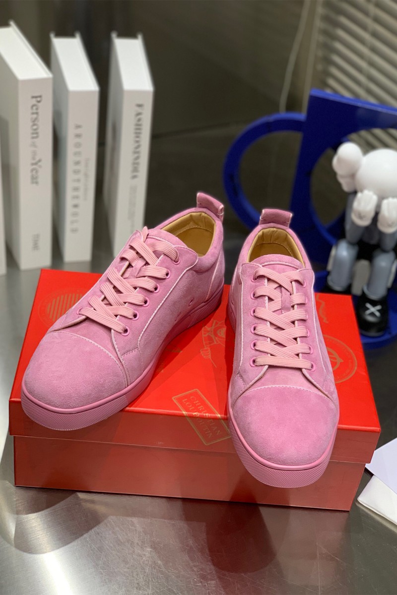 Christian Louboutin, Women's Sneaker, Pink
