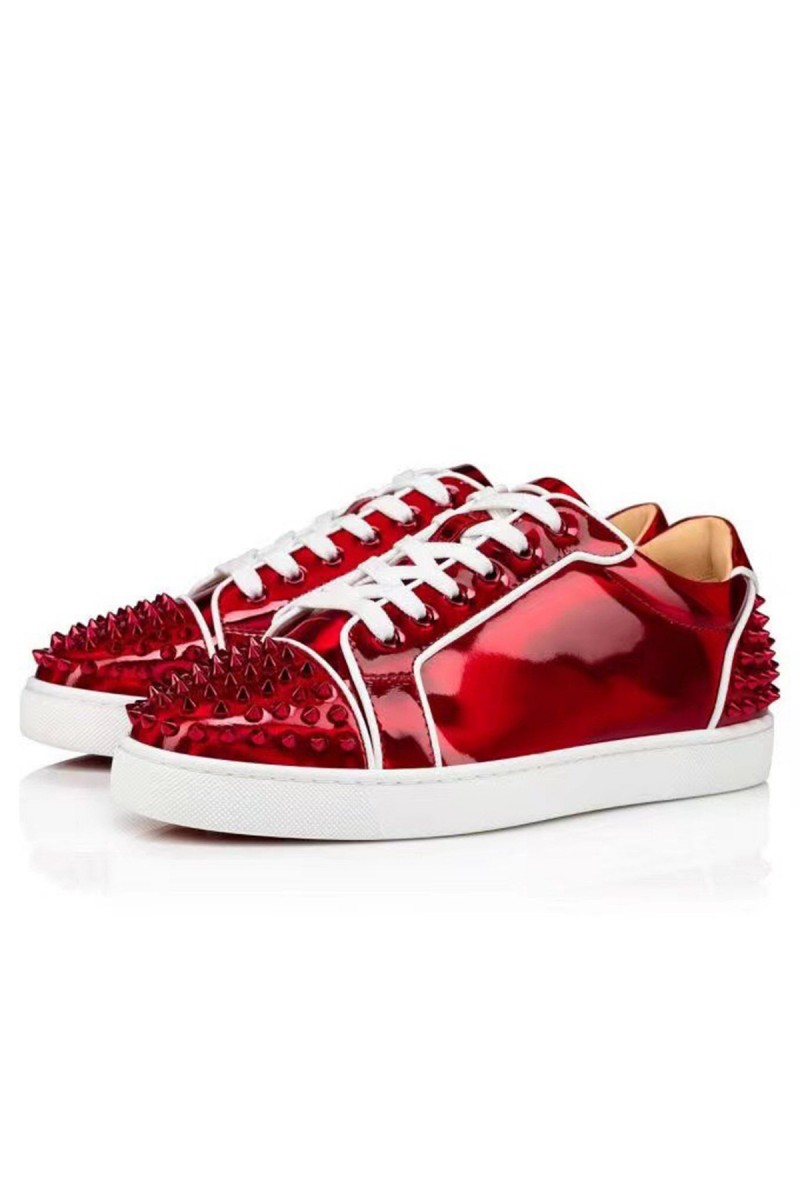 Christian Louboutin, Women's Sneaker, Red