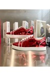 Christian Louboutin, Women's Sneaker, Red