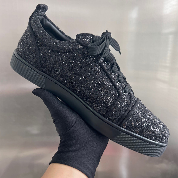 Christian Louboutin, Women's Sneaker, Black