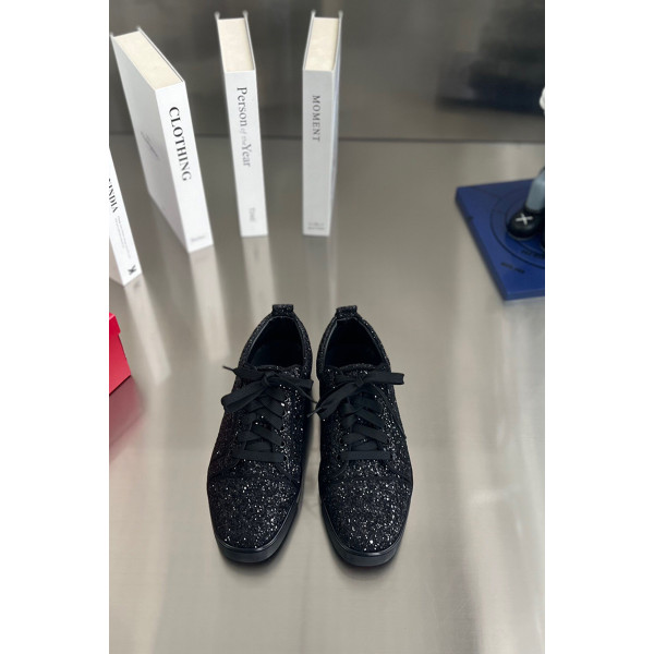 Christian Louboutin, Women's Sneaker, Black